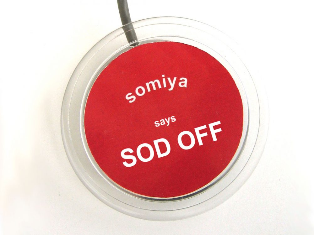 Somiya Says Badge.