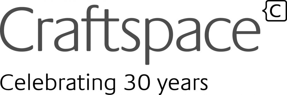 Craftspace logo with text saying 'Celebrating 30 years' underneath.